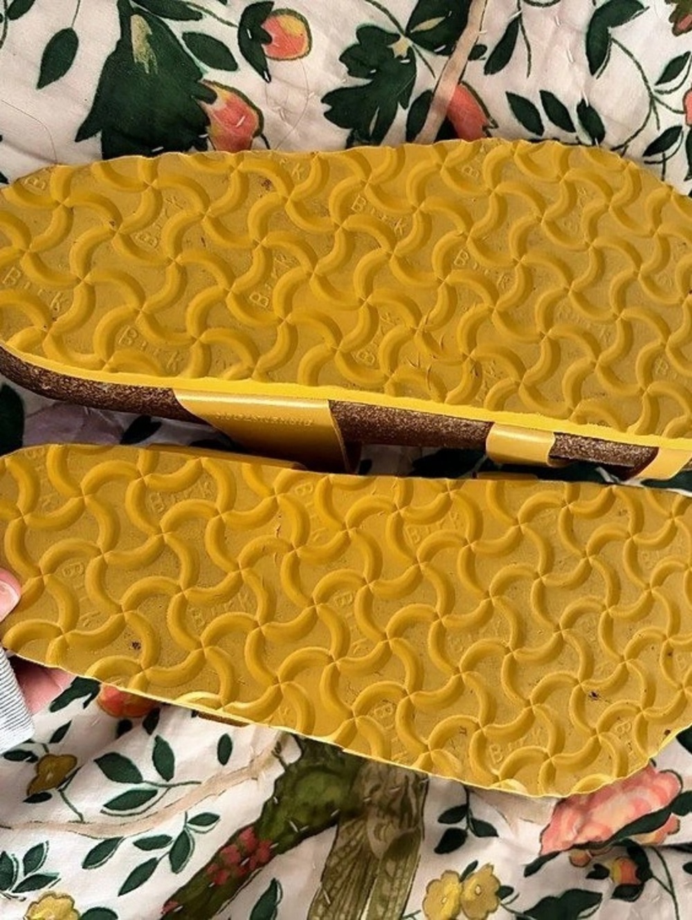 Birkenstock Arizona Sandals Yellow EU 38 - Picture 4 of 4